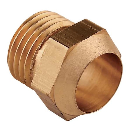 Air Gun Nozzle, Brass, 1/2 in MPN:74N02B
