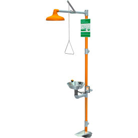 Guardian Equipment Safety Station with Eyewash Hand and Foot Control S/S Bowl G1902HFC G1902HFC