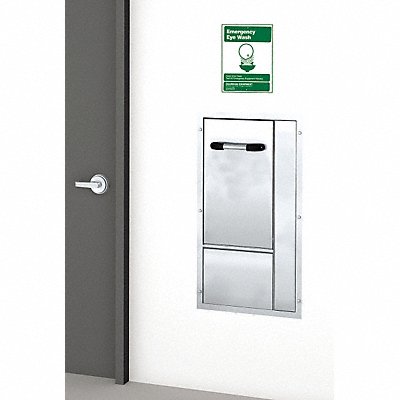 ADA Eye/Face Wash Station Recessed SS MPN:GBF1735DP
