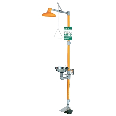 Safety Station w/Hand/Foot Control Stainless S MPN:G1920HFC-SSH