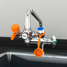 Guardian Equipment EyeSafe™ Faucet Mount Steel Eyewash Station Assembled G1100