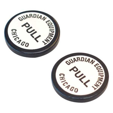 Pull Knobs, Synthetic Rubber, Black, For Use With, Faucet Eyewash MPN:600-664R