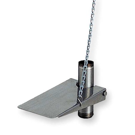 Foot Control Treadle Kit, Stainless Steel, Gray, For Use With, Eyewash MPN:AP050-010