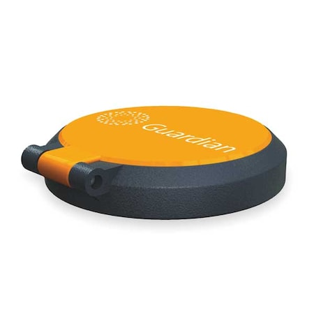 Spray/Dust Cover, Polypropylene, Gray, Orange, For Use With, Eye/Face Wash MPN:AP470-022ORG-R