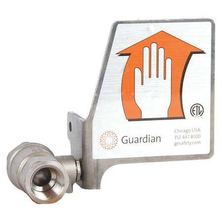 Ball Valve, Stainless Steel, Silver, For Use With, Eyewash, Shower with Eyewash MPN:AP620111H