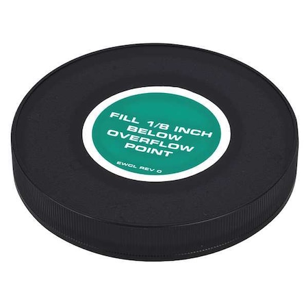 Portable Unit Fill Cap, Plastic, Black, For Use With, Eyewash MPN:G1540CP