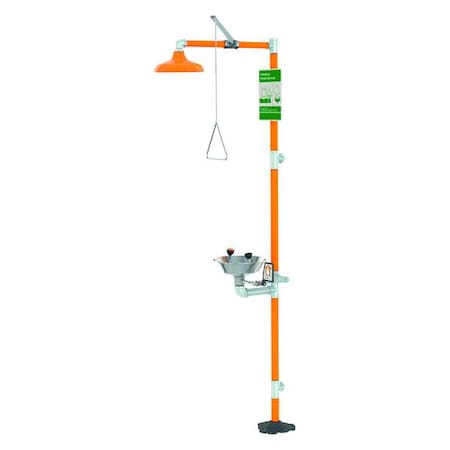 Drench Shower With Eyewash, 16 In. W MPN:G1902