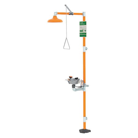 Drench Shower With Face/Eyewash, 16 In. W MPN:G1950