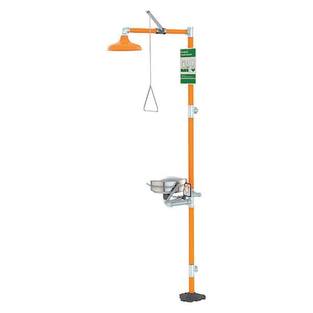 Drench Shower With Face/Eyewash, 16 In. W MPN:G1950BC