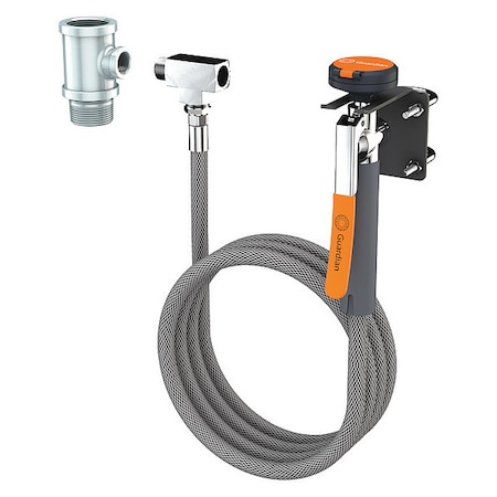 Drench Hose, Stainless Steel, Gray, For Use With, Safety Showers MPN:G5011