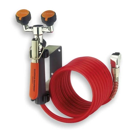 Dual Head Drench Hose, Wall Mount, 12 ft. MPN:G5046