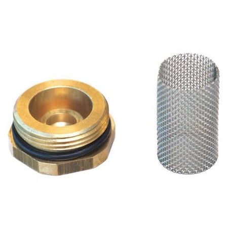 Repair Kit for Strainer Assembly, Brass, Gray, For Use With, Guardian Mesh Strainer Assembly MPN:RK400-013