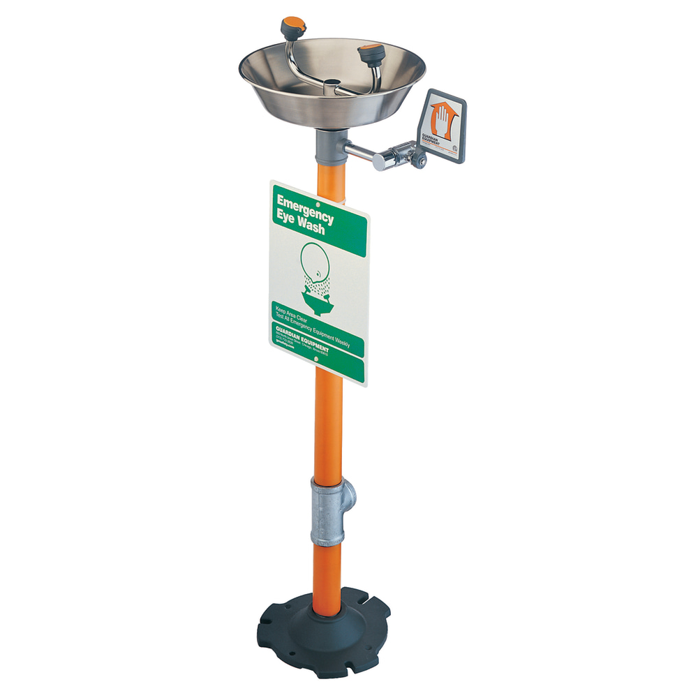 Pedestal Mounted Eye Washes, 12 in MPN:G1825