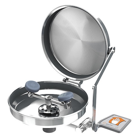 Wall Mounted Ss Eye/Facewash With Cover MPN:G1750BC