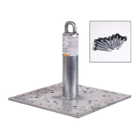 Roof Anchor, 16 in Length, 420 lb Weigth Capacity, 5, 000 lb Tensile Strength MPN:00645-M