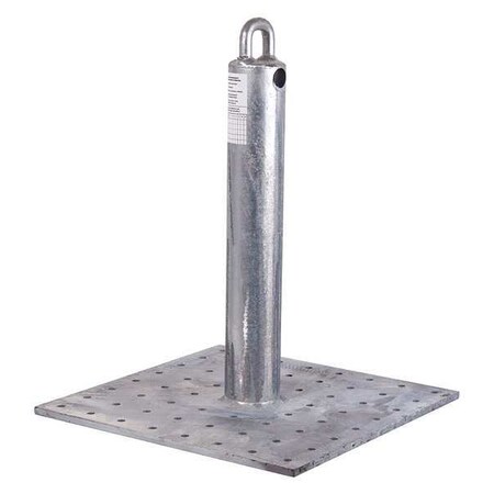 Roof Anchor, 12 in Length, 310 lb Weigth Capacity, 5, 000 lb Tensile Strength MPN:00656