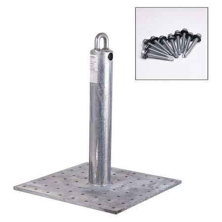 Roof Anchor, 16 in Length, 310 lb Weigth Capacity, 5, 000 lb Tensile Strength MPN:00657-W
