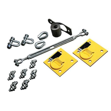 Lifeline Kit, 60 ft., Silver MPN:15071