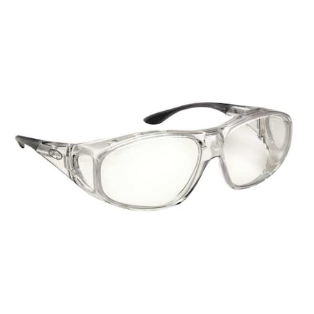 Guardian, Safety Glasses, Scratch Resistant, Smoke Lens, Smoke Frame, Frameless MPN:25G88HS