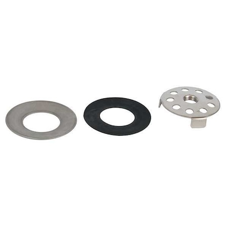 Stainless Steel Drain Plate w/Gasket & Washer MPN:AP150-012A