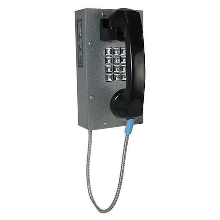 Correctional Telephone, Curly Cord Gray MPN:CIT-40
