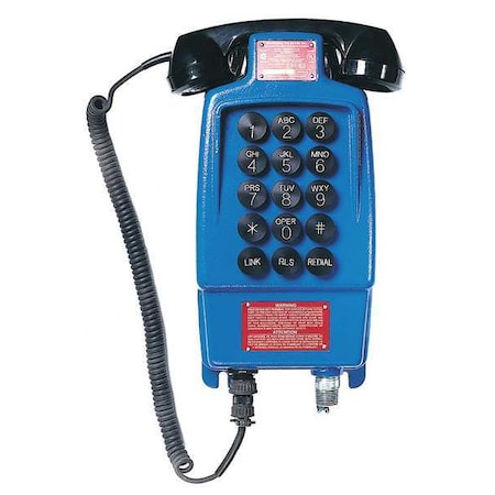 Explosion Proof Telephone, Blue MPN:P4011