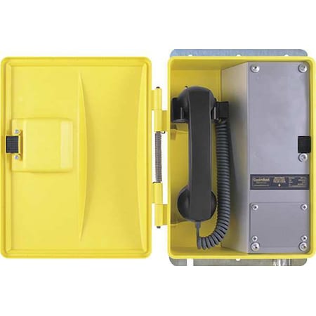 Ringdown Telephone, Class 1, Curly Cord MPN:WRR-11-H