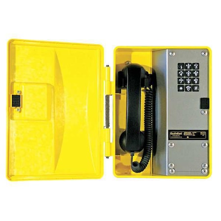 Weather Resistant Telephone, Curly Cord MPN:WRT-10