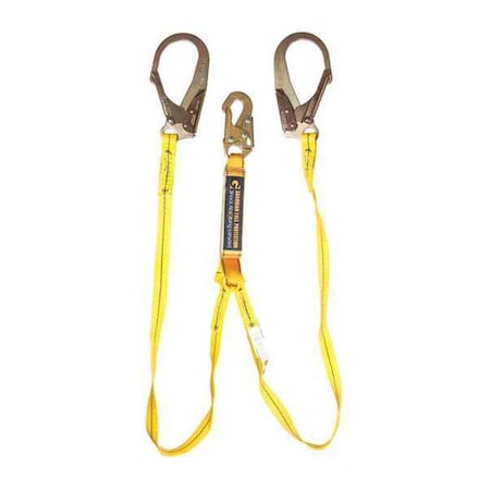 SS72-2R 6' Double Leg Shock Absorbing Lanyard MPN:1231