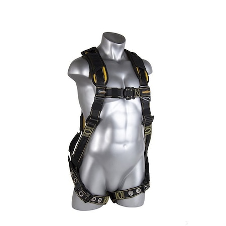 Cyclone Harness Black /Yellow Qc Chest Tb Leg MPN:21042