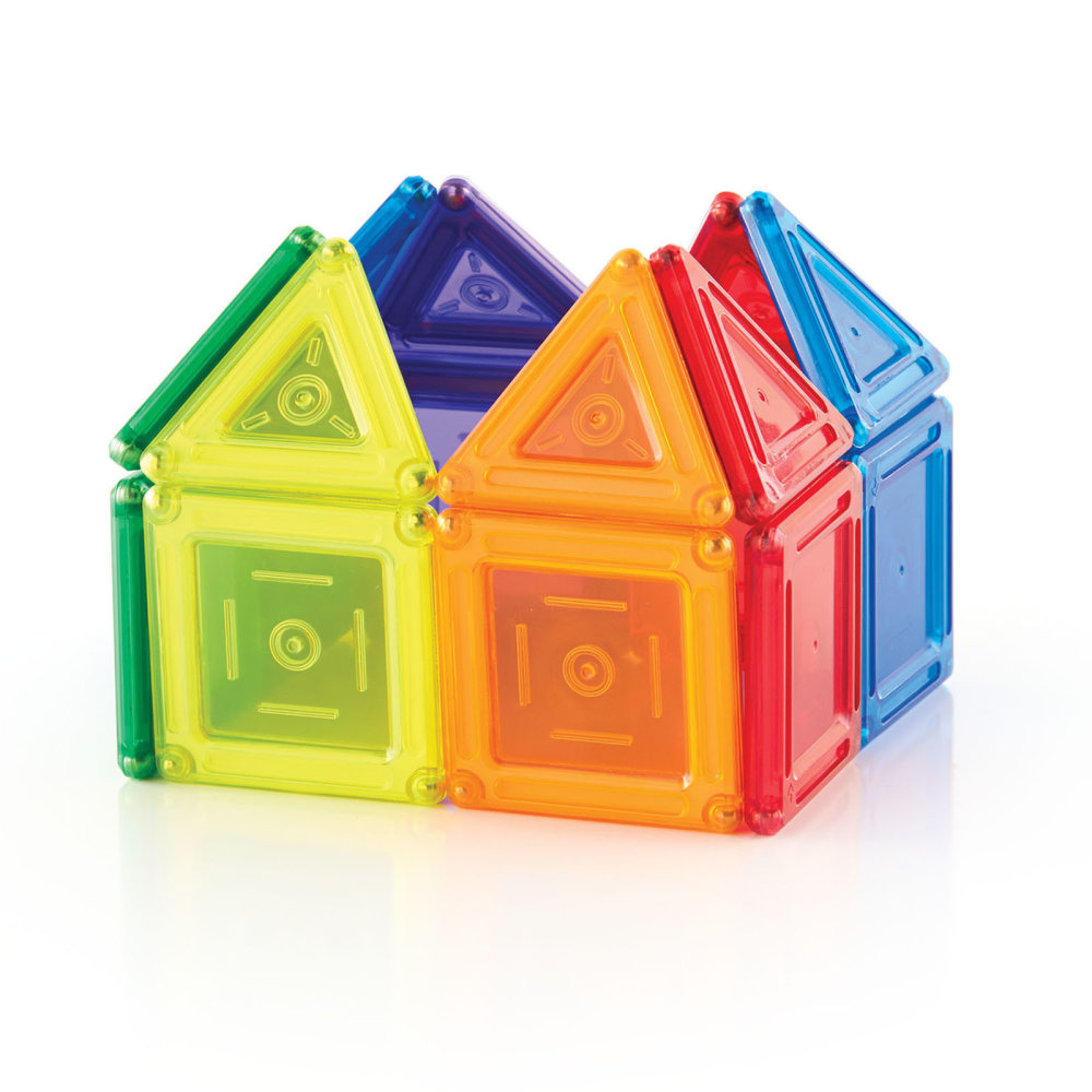 Guidecraft PowerClix Solids, Magnetic Building Set, 24 Pieces MPN:GD-9420