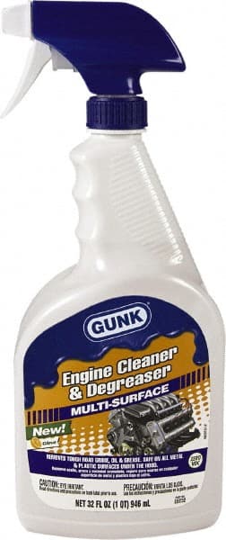 Engine Cleaner Degreaser: 32 oz, Spray Bottle MPN:EBT32
