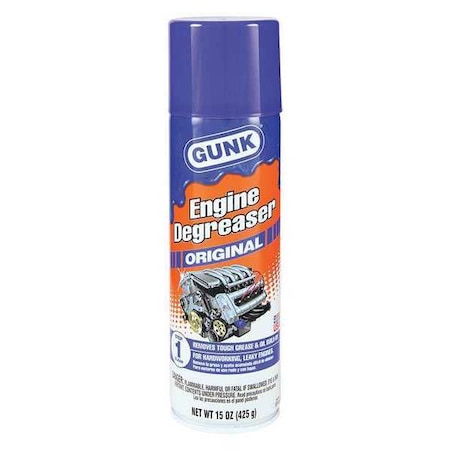Original Engine Degreaser CA Cleaner/Degreaser, 15 oz Aerosol Spray Can, Solvent Based MPN:EB1CA