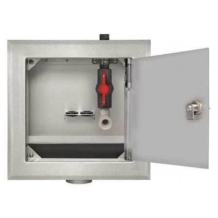 Dialysis Box One Valve Locking Door MPN:82644