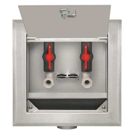 Dialysis Box Two Valves Locking Door MPN:82646