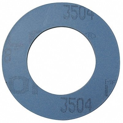 Flange Gasket 1 in 1/16 in Blue PTFE MPN:3504RG-0150-062-0100