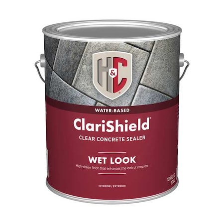 Concrete Dustproofer Floor Sealer, Gloss Finish, Clear, Water Base MPN:50.100204-16