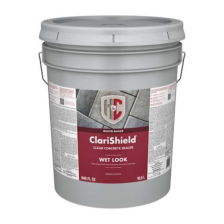 Concrete Dustproofer Floor Sealer, Gloss Finish, Clear, Water Base MPN:50.100205-20