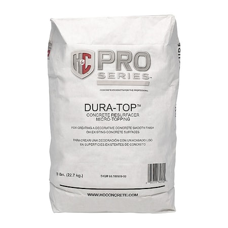 Micro-Topping Concrete Resurfacer MPN:60.100909-50
