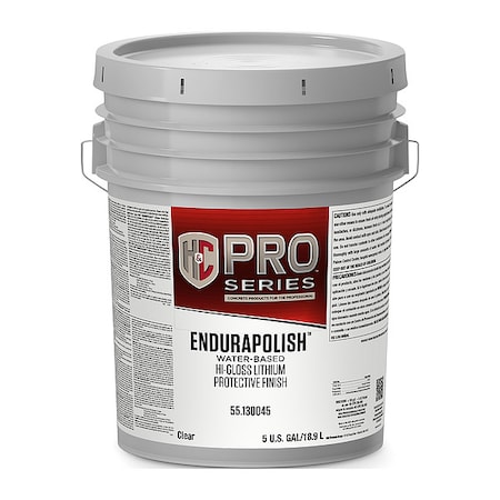 Concrete Sealer, Int, Water, 5 gal, Gloss MPN:55.130045-20