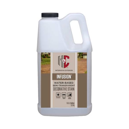 1 gal Floor Stain, Satin Finish, Semi-Trans Espresso, Water Base MPN:45.102044-16