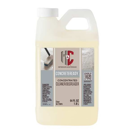 Concreteready Cleaner Degreaser 1/2 Gallon MPN:50.170015-15