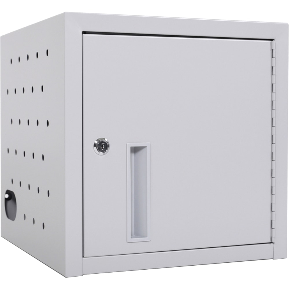 Luxor 8-Tablet Wall/Desk Charging Station, 14inH x 14inW x 14inD, Light Gray MPN:LLTMW8-G