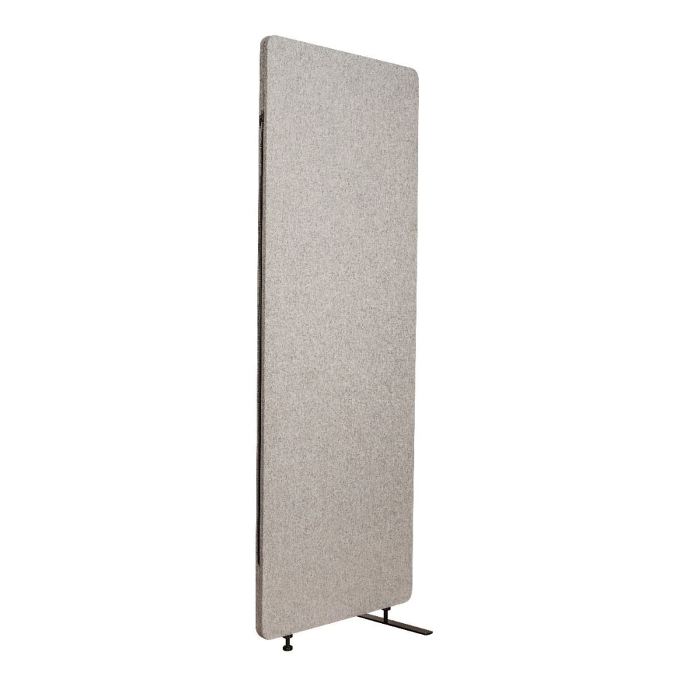 Luxor RECLAIM Acoustic Privacy Expansion Panel, 66inH x 24inW, Misty Gray MPN:RCLM2466ZMG