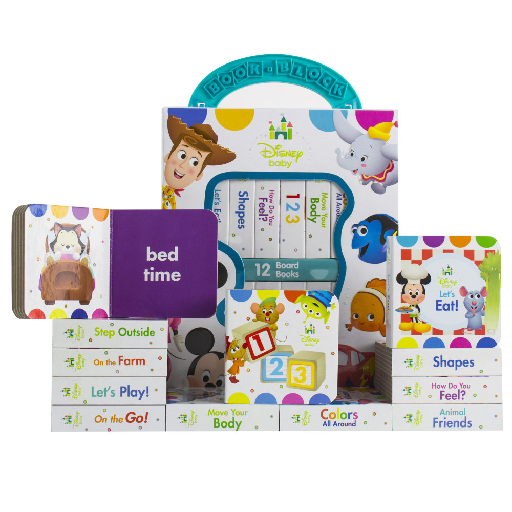 Phoenix International Kids My First Library Disney Baby Books, Set Of 12 Books MPN:PUB7776800