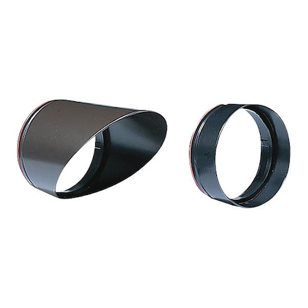 Shroud Light, Long with Flat Clear Lens MPN:1HLO