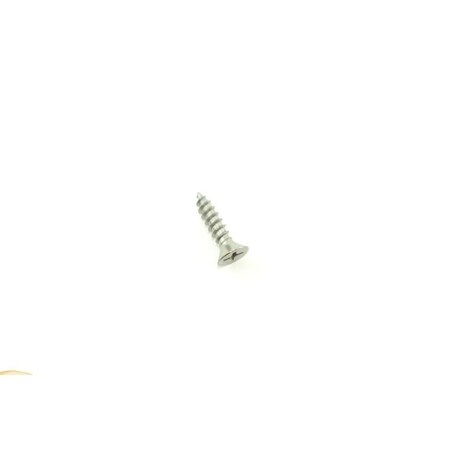#9 x 3/4 in Machine Screw, Chrome Plated Steel MPN:33329