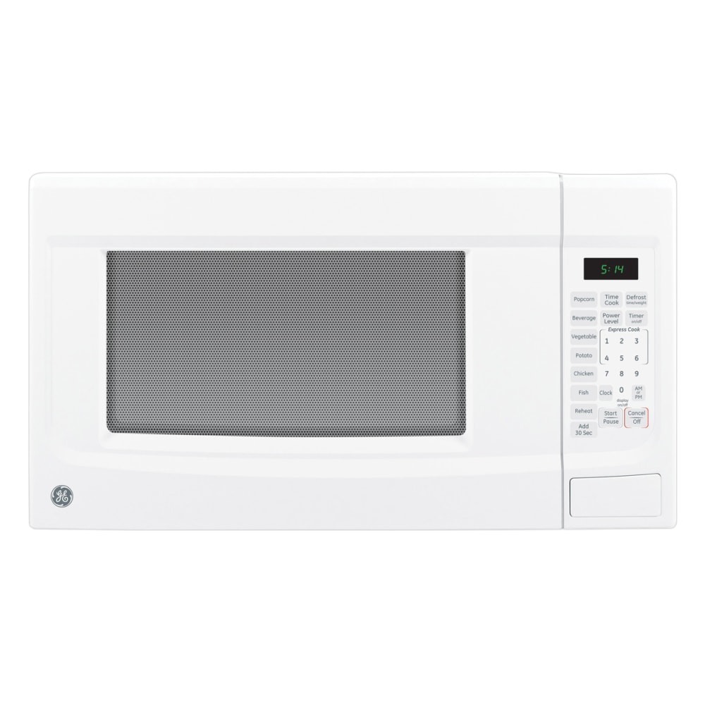 GE Countertop Microwave Oven, 1.4 Cu. Ft., White MPN:GCST14S1WWW