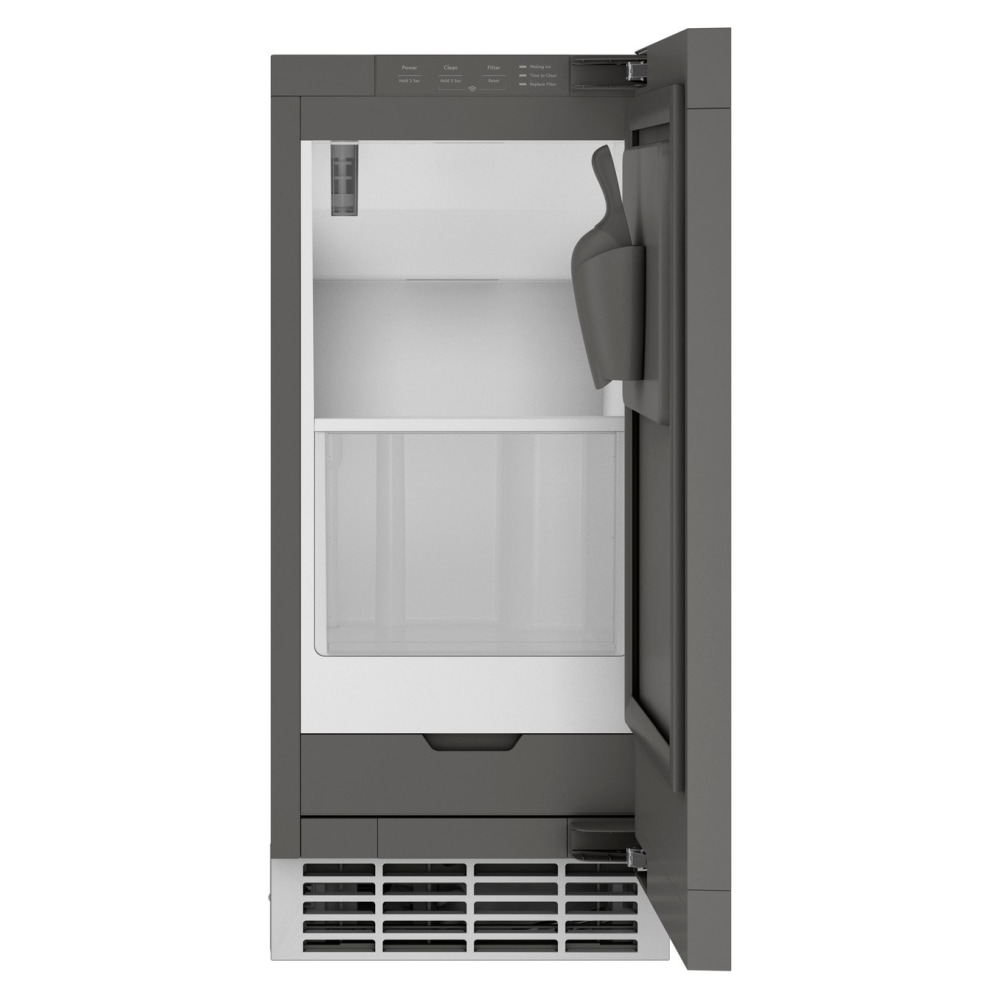 GE Under Counter Ice Machine With Built-In Wi-Fi, Silver MPN:UNC15NPWII