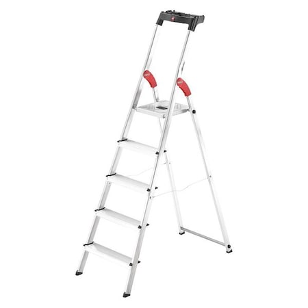 5 ft 1 in Aluminum Platform Stepladder, 330 lb Capacity MPN:8160-507
